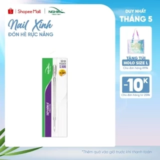 Sủi Da 2 Đầu Thép Không Gỉ KỀM NGHĨA S.506 (1 đầu nhọn, 1 đầu bầu)
