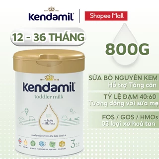 Sữa Công Thức Nguyên Kem Kendamil Số 3 (800G)