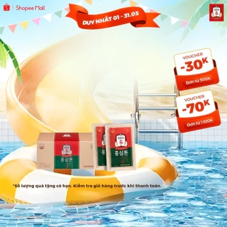 Nước Hồng Sâm Hàn Quốc Pha Sẵn KGC Jung Kwan Jang Tonic (50ml x 10 gói)