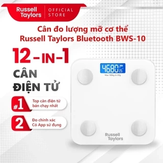 Cân điện tử Russell Taylors BWS-10 - Màu trắng