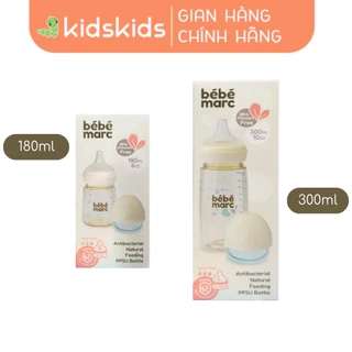 Bình Sữa PPSU bébémarc Kháng Khuẩn – An Toàn Tự Nhiên (Size 180ml, 300ml)