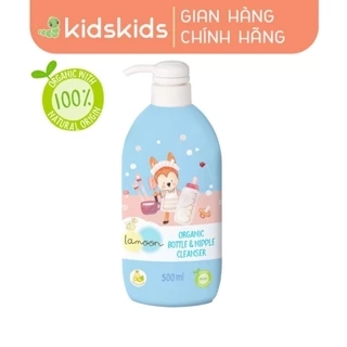 Nước rửa bình sữa Organic an toàn cho bé Lamoon - Bình 500ml