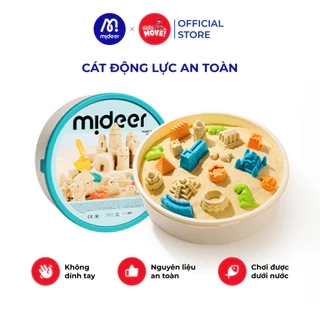 Cát động lực cho bé Mideer an toàn kèm khuôn dụng cụ, cát trọng lực dẻo tạo hình Magic Sand Play