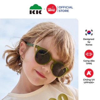 Kính râm gấp gọn cho bé Kocotree, UV400, gọng dẻo TR90, siêu nhẹ 20g, mắt kính phân cực 7 lớp