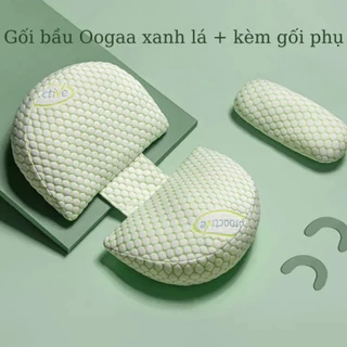 Gối Bầu Cánh Tiên Sợi Tre, Nhung Tăm Organic Cao Cấp KidsWorld Hỗ Trợ Giảm Đau Lưng Cho Mẹ Bầu