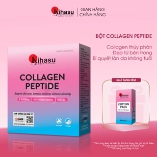 Hộp 10 Gói Bột Collagen Kihasu Chống Nhăn Da, Chống Lão Hóa, Tăng Cường Độ Ẩm, Bí Quyết Làn Da Không Tuổi