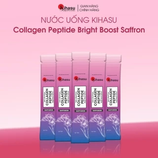 Nước Uống Collollagen Kihasu Tăng Cường Saffaron, NMN Sáng Da, Trẻ Hóa, Giảm Nếp Nhăn Và Các Dấu Hiệu Lão Hóa