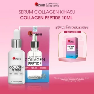 Serum Sáng da với serum collagen tươi KIHASU cao cấp từ Nhật Bản: chuyên sâu về da, chống lão hoá da, tăng đàn hồi da
