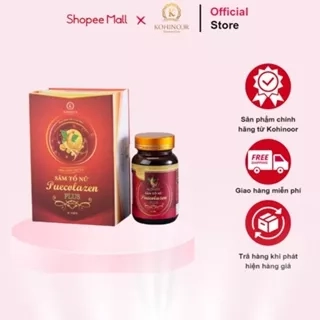 Viên uống đẹp da Sâm tố nữ Puecolazen Plus Kohinoor 45 viên