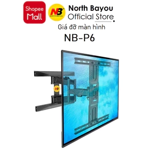 Gía Khung Treo North Bayou NB-P6 Tivi 45– 75 inch, tải 45,5 kg, Xoay Đa Năng - Chính hãng