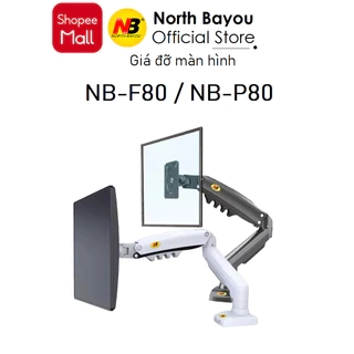Giá treo đỡ màn hình North Bayou NB-F80 / NB-P80(new) Từ 17-30inch - Hàng chính hãng