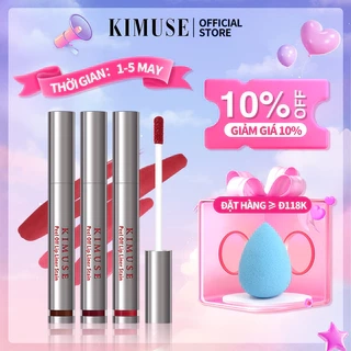Kimuse Peel Off Lip Liner Stain 12 Giờ Mỹ Phẩm Lâu Dài Chống Thấm Nước Sắc Tố Cao Lột Môi Tint