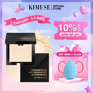 Phấn phủ KIMUSE kiềm dầu chống thấm nước không tì vết hiệu ứng gương mềm mại cao cấp