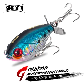 Mồi câu cá giả KINGDOM 35mm 5.8g bằng nhựa cứng