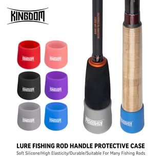 Vương Quốc Cần Câu Tay Cầm Vỏ Bảo Vệ gel Dụ Rod Đáy Bảo Vệ Mồi Đúc Quay haruan toman Tôm Cần Câu
