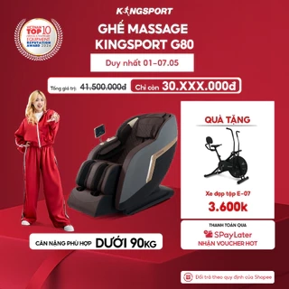 Ghế massage toàn thân cao cấp KINGSPORT G6 công nghệ massage Kingtech Touch Pro