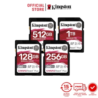 Thẻ nhớ V60 Kingston Canvas Plus SD 128GB Tốc độ đọc 280MB/s UHS-II - Hàng chính hãng