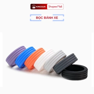 Set Bọc Bảo Vệ Bánh Xe Vali Kingsun Silicon, Giảm Tiếng Ồn Tiện Dụng Khi Đi Du Lịch