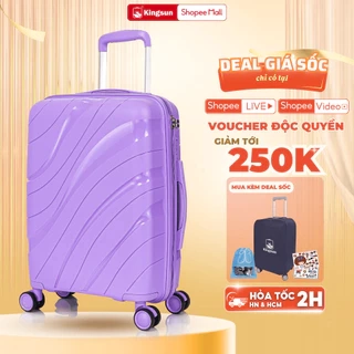 Vali Du Lịch Nhựa PP02 Cao Cấp, Vali Kéo Chống Va Đập Size 28, Bảo Hành 5 Năm