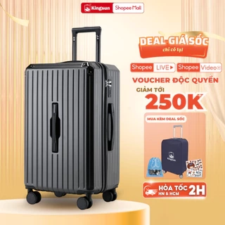 Vali kéo du lịch Kingsun hình hộp khoá kéo P37 size 29