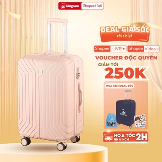 Vali kéo du lịch Kingsun KS-216 size 24 nhựa được bảo hành 5 năm