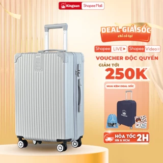 Vali kéo du lịch Kingsun KS-218 Size 20/24 bảo hành 5 năm
