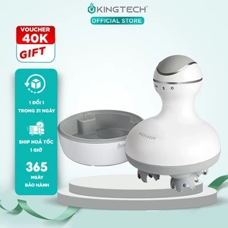 Máy Massage Đầu Cổ Mặt Mini Đa Năng KINGTECH ST-701 - Chính Hãng - Xoa Bóp Đầu Giải Toả Căng Thẳng, Mệt Mỏi