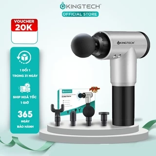Máy Massage Cầm Tay 6 Cấp Độ KINGTECH KH-320 - Mát Xa Toàn Thân Giúp Thư Giãn, Giảm Đau Cổ Vai Lưng - Quà Tặng Nam Nữ