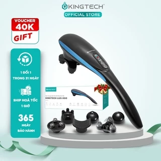 Máy Massage Cầm Tay Đa Năng Cao Cấp KINGTECH LUX-900 - Mát Xa Toàn Thân, Chuyên Sâu Cho Lưng, Cổ, Vai, Gáy Cánh Tay