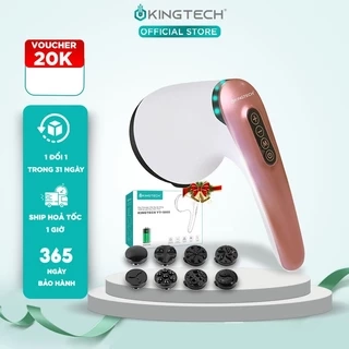 Máy Massage Cầm Tay Dành Cho Chị Em KINGTECH YT-1803 - Mát Xa Toàn Thân Đa Năng, Chuyên Sâu Cho Eo Bụng, Cổ - Chính Hãng