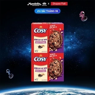 Combo 2 Hộp Bánh Quy Kinh Đô Cosy Wonderfulls Yến Mạch Vị Truyền Thống 2 X 196G