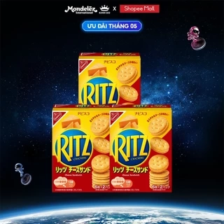 - Combo 3 Bánh Quy Ritz Kẹp Kem Phô Mai X 106G (Hàng Xuất Khẩu Thị Trường Nhật Bản)