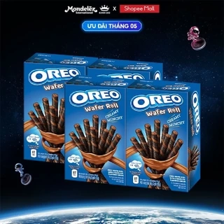 Combo 4 Hộp Bánh Quế Oreo Vị Sôcôla, Hộp X 54G