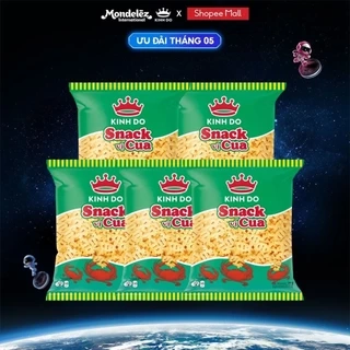 Combo 5 Gói Bánh Snack Kinh Đô Vị Cua Gói X 29G