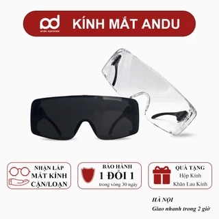 Kính chắn bụi đi đường ANDU EYEWEAR chống tia UV, hạn chế bám hơi nước chất liệu nhựa cao cấp