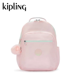 Kipling Balo Học Sinh Backpacks SEOUL LAP Blush Metallic HUKI7135BN