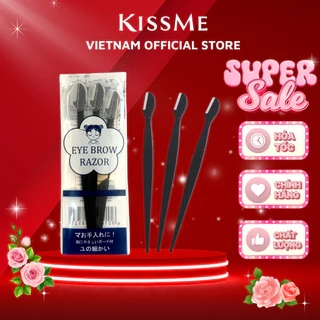 Set 3 Dao Cạo Lông Mày Cán Dài Kai Eye Brow Razor -HC1161