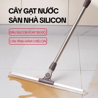 Cây Gạt Nước Sàn Nhà KITIMOP G50 - Chổi Gạt Nước Silicon, Cây Quét Đẩy Nước Nhà Tắm, Nhà Vệ Sinh