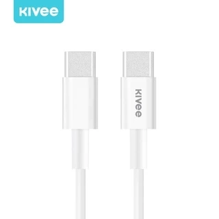 【PD 60W】Cáp sạc nhanh 2 đầu Type C KIVEE CT209 3.0A PD 60W Type C to Type C Samsung Galaxy S10 S9 Xiaomi Redmi Plus