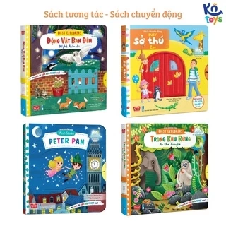 Sách Tương Tác Chuyển Động Cho Bé 0 - 6 Tuổi (Nhiều Chủ Đề) – Đinh Tị