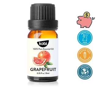 Tinh dầu Bưởi Hồng Kobi Grapefruit essential oil giúp thơm phòng, kích thích mọc tóc hiệu quả - 10ml