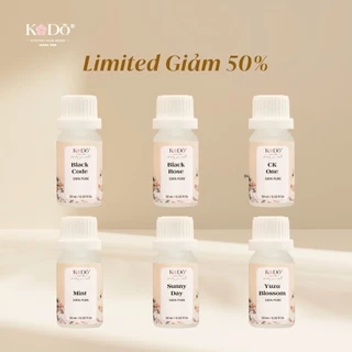 Tinh dầu nước hoa SIGNATURE LIMITED KODO Mùi Hương Sang Trọng, Thư Giãn - Dung tích: 10ml/chai