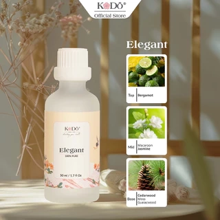 Tinh Dầu Nước Hoa KODO Elegant Hương Thanh Lịch Làm Thơm Phòng, Không Gian, Quần Áo - Classic - Chai 10/50/100ml