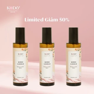 Xịt Nước Hoa Đa Năng, Xịt Thơm Phòng, Quần Áo, Vải, Body Mist Hương Nước Hoa KODO Chai 100ml Tiện Lợi