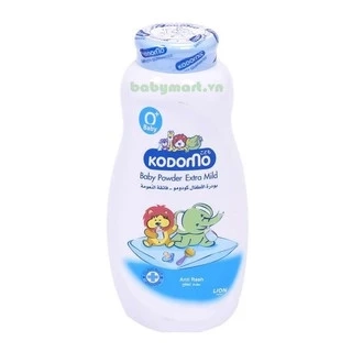 Combo 10C Phấn rôm Kodomo extra mild xanh 160g