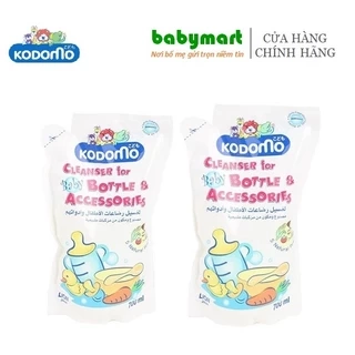 Combo 2 gói dung dịch làm sạch đồ dùng Kodomo 700ml/gói