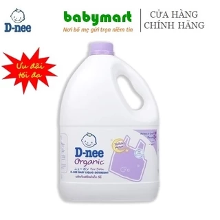 Nước giặt xả Dnee bình tím 3000ml mẫu mới chính hãng