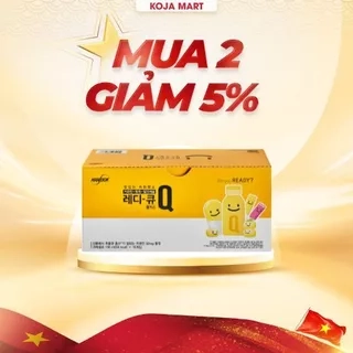Nước uống giải rượu, thải độc gan Hàn Quốc Ready Q hộp 10 chai x 100ml Korean Red Ginseng