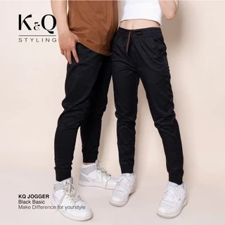 Quần Jogger Đen Kaki Co Giãn K&QSTYLING cao cấp