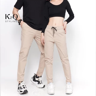 Quần kaki cotton co giãn ống suông cao cấp KQSTYLING